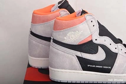 HighQuality 342 High 555088-018 OG 1 Air - Retro Jordan - Air 'Grey Jordan Crimson' 1011